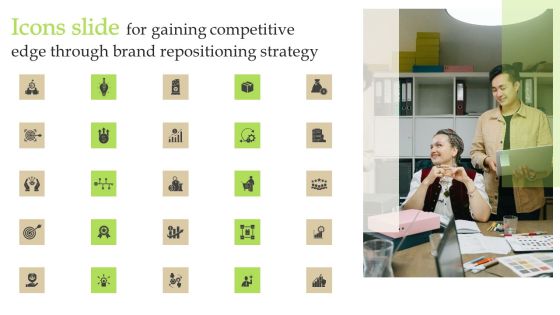 Icons Slide For Gaining Competitive Edge Through Brand Repositioning Strategy Designs PDF Icons Slide For Gaining Competitive Edge Through Brand Repositioning Strategy Designs PDF