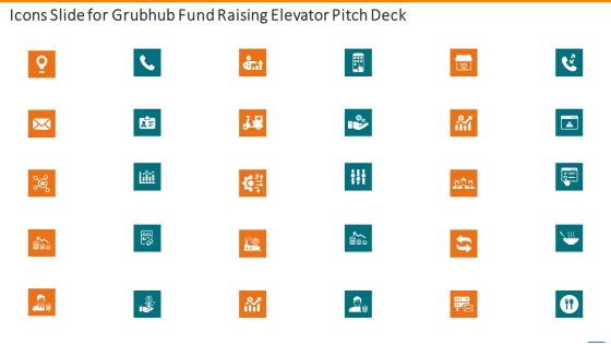 Icons Slide For Grubhub Fund Raising Elevator Pitch Deck Infographics PDF Icons Slide For Grubhub Fund Raising Elevator Pitch Deck Infographics PDF