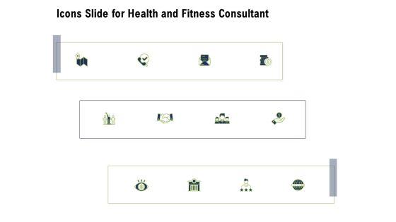 Icons Slide For Health And Fitness Consultant Pictures PDF Icons Slide For Health And Fitness Consultant Pictures PDF