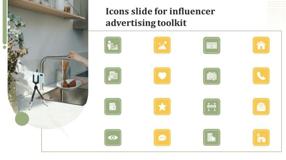Icons Slide For Influencer Advertising Toolkit Ideas PDF Icons Slide For Influencer Advertising Toolkit Ideas PDF
