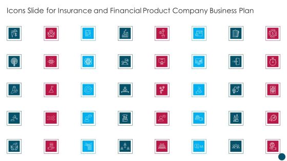Icons Slide For Insurance And Financial Product Company Business Plan Summary PDF Icons Slide For Insurance And Financial Product Company Business Plan Summary PDF