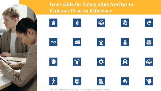 Icons Slide For Integrating Sysops To Enhance Process Efficiency Slides PDF Icons Slide For Integrating Sysops To Enhance Process Efficiency Slides PDF
