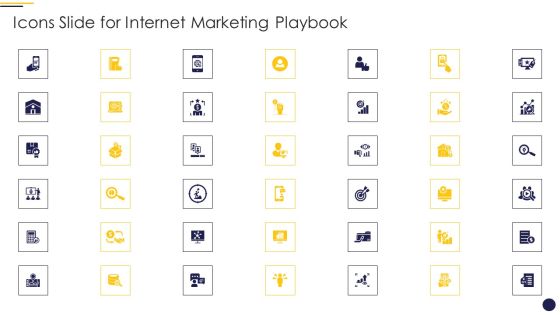 Icons Slide For Internet Marketing Playbook Structure PDF Icons Slide For Internet Marketing Playbook Structure PDF