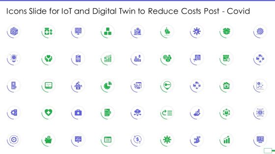 Icons Slide For Iot And Digital Twin To Reduce Costs Post Covid Infographics PDF Icons Slide For Iot And Digital Twin To Reduce Costs Post Covid Infographics PDF