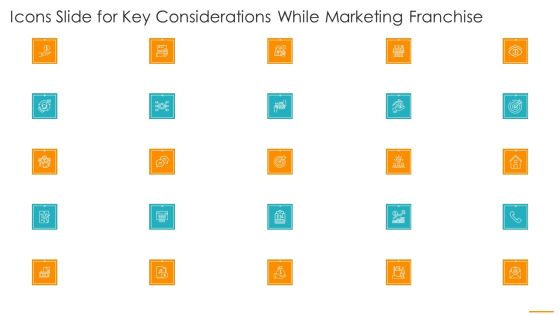 Icons Slide For Key Considerations While Marketing Franchise Ppt Styles Professional PDF Icons Slide For Key Considerations While Marketing Franchise Ppt Styles Professional PDF