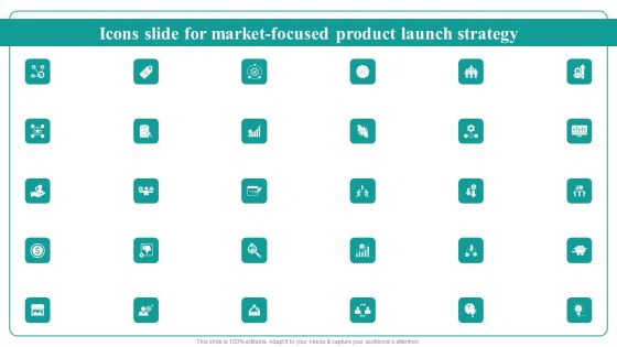 Icons Slide For Market Focused Product Launch Strategy Professional PDF Icons Slide For Market Focused Product Launch Strategy Professional PDF