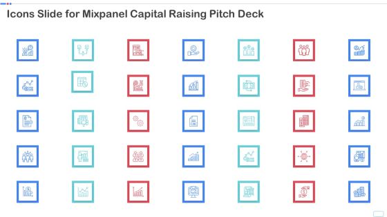 Icons Slide For Mixpanel Capital Raising Pitch Deck Summary PDF Sample PDF Icons Slide For Mixpanel Capital Raising Pitch Deck Summary PDF Sample PDF