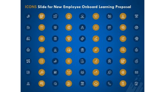 Icons Slide For New Employee Onboard Learning Proposal Ppt Ideas Example PDF Icons Slide For New Employee Onboard Learning Proposal Ppt Ideas Example PDF