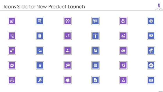Icons Slide For New Product Launch Themes PDF Icons Slide For New Product Launch Themes PDF