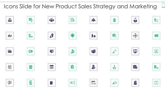 Icons Slide For New Product Sales Strategy And Marketing Slides PDF Icons Slide For New Product Sales Strategy And Marketing Slides PDF