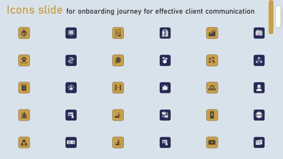 Icons Slide For Onboarding Journey For Effective Client Communication Formats PDF Icons Slide For Onboarding Journey For Effective Client Communication Formats PDF