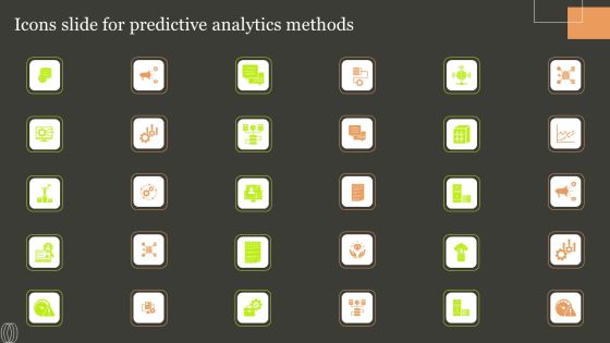 Icons Slide For Predictive Analytics Methods Themes PDF Icons Slide For Predictive Analytics Methods Themes PDF