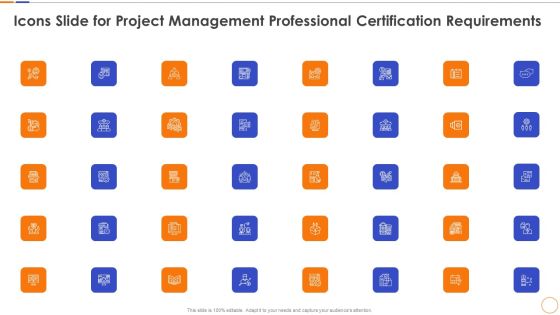 Icons Slide For Project Management Professional Certification Requirements Microsoft PDF Icons Slide For Project Management Professional Certification Requirements Microsoft PDF