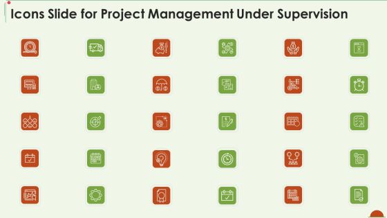 Icons Slide For Project Management Under Supervision Microsoft PDF Icons Slide For Project Management Under Supervision Microsoft PDF