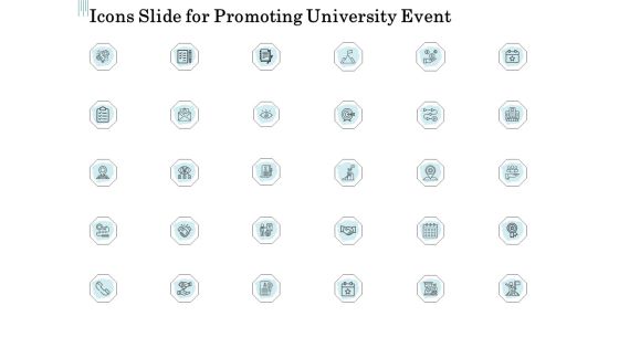 Icons Slide For Promoting University Event Ppt File Information PDF Icons Slide For Promoting University Event Ppt File Information PDF