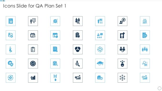 Icons Slide For QA Plan Set 1 Pictures PDF Icons Slide For QA Plan Set 1 Pictures PDF