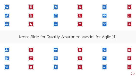 Icons Slide For Quality Assurance Model For Agile IT Ideas PDF Icons Slide For Quality Assurance Model For Agile IT Ideas PDF
