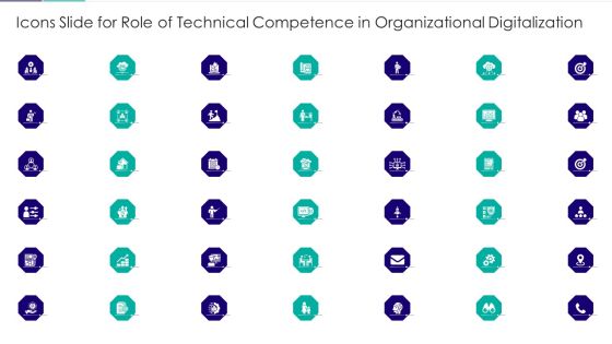 Icons Slide For Role Of Technical Competence In Organizational Digitalization Icons PDF Icons Slide For Role Of Technical Competence In Organizational Digitalization Icons PDF
