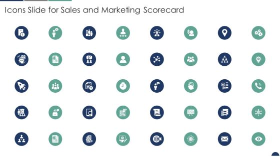 Icons Slide For Sales And Marketing Scorecard Slides PDF Icons Slide For Sales And Marketing Scorecard Slides PDF