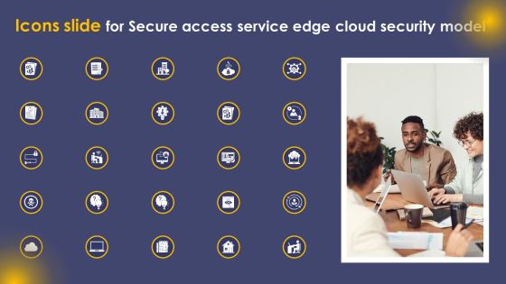 Icons Slide For Secure Access Service Edge Cloud Security Model Ppt Gallery Layout PDF