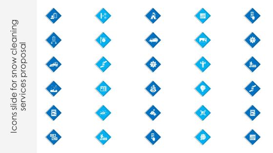 Icons Slide For Snow Cleaning Services Proposal Ppt Infographic Template Tips PDF
