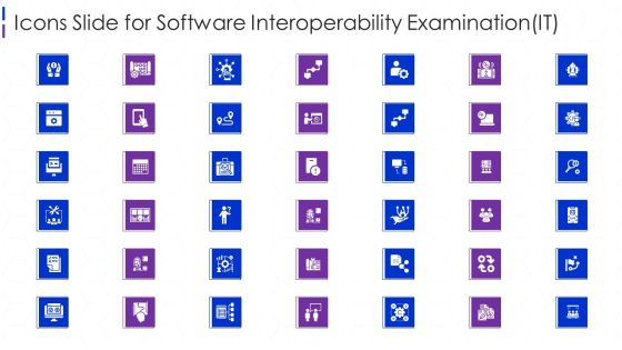 Icons Slide For Software Interoperability Examination IT Microsoft PDF Icons Slide For Software Interoperability Examination IT Microsoft PDF
