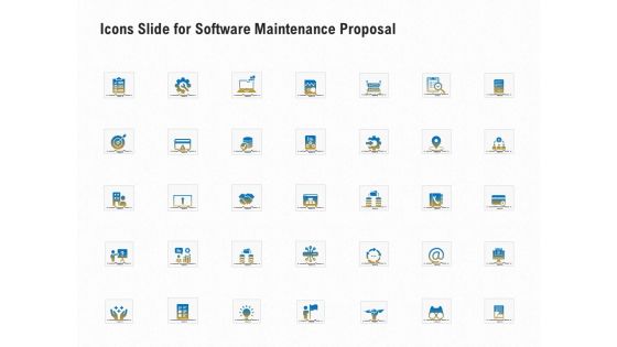 Icons Slide For Software Maintenance Proposal Ppt PowerPoint Presentation Layouts Maker PDF Icons Slide For Software Maintenance Proposal Ppt PowerPoint Presentation Layouts Maker PDF