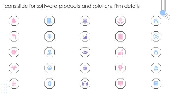 Icons Slide For Software Products And Solutions Firm Details Pictures PDF Icons Slide For Software Products And Solutions Firm Details Pictures PDF