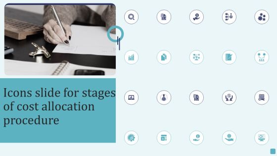 Icons Slide For Stages Of Cost Allocation Procedure Sample PDF Icons Slide For Stages Of Cost Allocation Procedure Sample PDF
