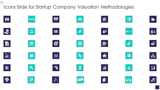 Icons Slide For Startup Company Valuation Methodologies Diagrams PDF Icons Slide For Startup Company Valuation Methodologies Diagrams PDF