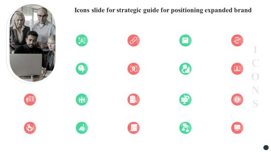 Icons Slide For Strategic Guide For Positioning Expanded Brand Guidelines PDF Icons Slide For Strategic Guide For Positioning Expanded Brand Guidelines PDF