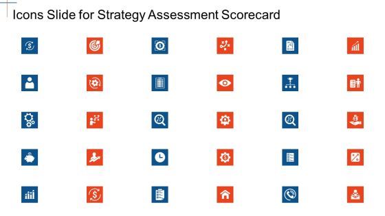Icons Slide For Strategy Assessment Scorecard Graphics PDF Icons Slide For Strategy Assessment Scorecard Graphics PDF
