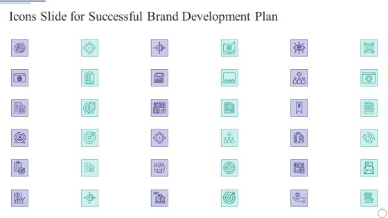 Icons Slide For Successful Brand Development Plan Pictures PDF Icons Slide For Successful Brand Development Plan Pictures PDF