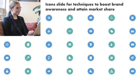 Icons Slide For Techniques To Boost Brand Awareness And Attain Market Share Structure PDF Icons Slide For Techniques To Boost Brand Awareness And Attain Market Share Structure PDF