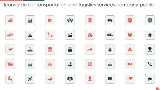 Icons Slide For Transportation And Logistics Services Company Profile Diagrams PDF Icons Slide For Transportation And Logistics Services Company Profile Diagrams PDF