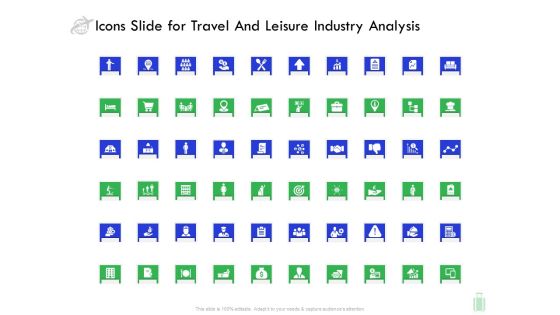 Icons Slide For Travel And Leisure Industry Analysis Portrait PDF Icons Slide For Travel And Leisure Industry Analysis Portrait PDF