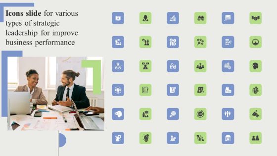 Icons Slide For Various Types Of Strategic Leadership For Improve Business Performance Information PDF Icons Slide For Various Types Of Strategic Leadership For Improve Business Performance Information PDF