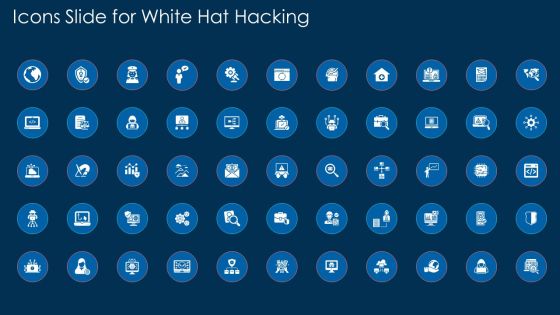 Icons Slide For White Hat Hacking Ppt Inspiration Sample PDF Icons Slide For White Hat Hacking Ppt Inspiration Sample PDF