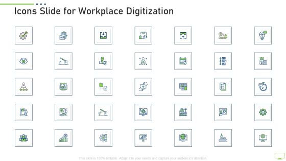 Icons Slide For Workplace Digitization Rules PDF Icons Slide For Workplace Digitization Rules PDF