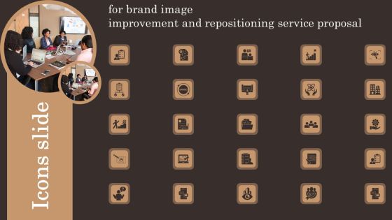 Icons Slides For Brand Image Improvement And Repositioning Service Proposal Diagrams PDF Icons Slides For Brand Image Improvement And Repositioning Service Proposal Diagrams PDF