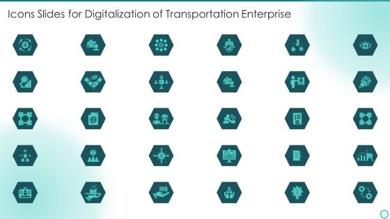 Icons Slides For Digitalization Of Transportation Enterprise Themes PDF Icons Slides For Digitalization Of Transportation Enterprise Themes PDF