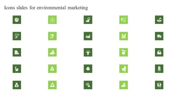 Icons Slides For Environmental Marketing Rules PDF