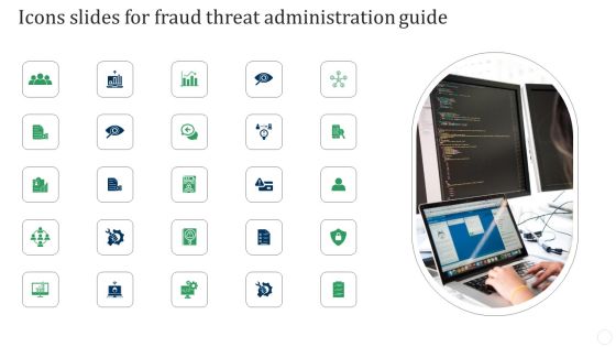 Icons Slides For Fraud Threat Administration Guide Pictures PDF Icons Slides For Fraud Threat Administration Guide Pictures PDF