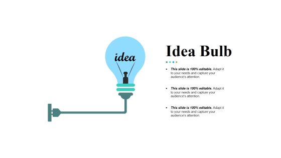 Idea Bulb Ppt PowerPoint Presentation Pictures Example