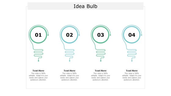 Idea Bulb Technology Ppt Powerpoint Presentation Layouts Infographic Template