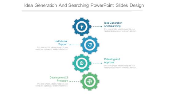 Idea Generation And Searching Powerpoint Slides Design