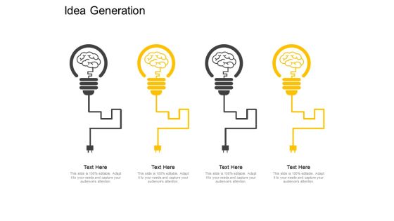 Idea Generation Innovation Ppt PowerPoint Presentation Model Deck