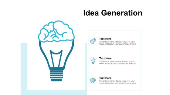 Idea Generation Innovation Ppt PowerPoint Presentation Styles Graphics