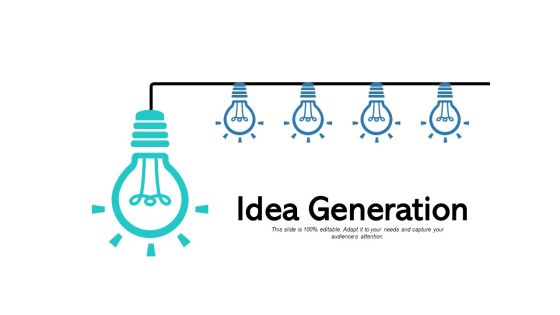 Idea Generation Marketing Ppt PowerPoint Presentation Outline