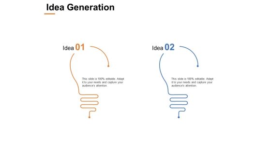 Idea Generation Ppt PowerPoint Presentation Outline Deck Idea Generation Ppt PowerPoint Presentation Outline Deck